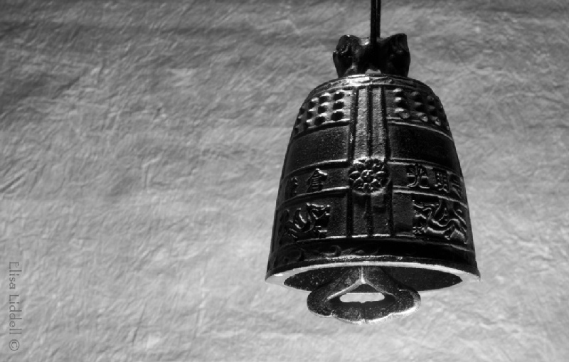 A Japanese prayer bell